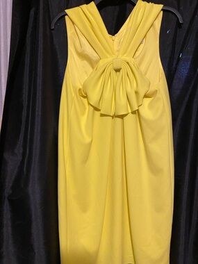 Trina Turk Sunny Yellow Dress with Satin Lining